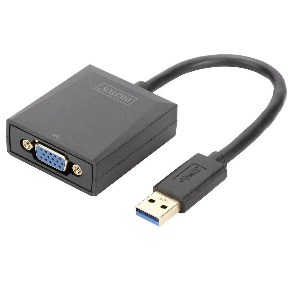 Digitus USB 3 - VGA Video Adapter, Full-HD - Auflösung USB-Adapter von Digitus