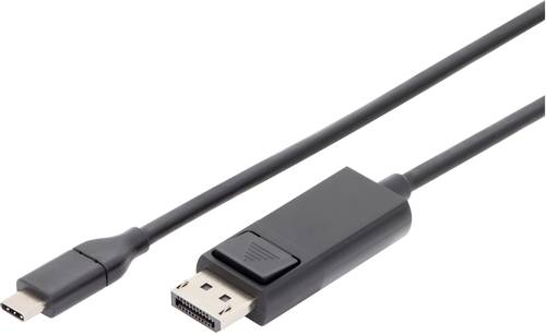 Digitus USB-C® / HDMI Adapterkabel USB-C® Stecker, HDMI-A Stecker 2.00m Schwarz AK-300330-020-S Ge von Digitus