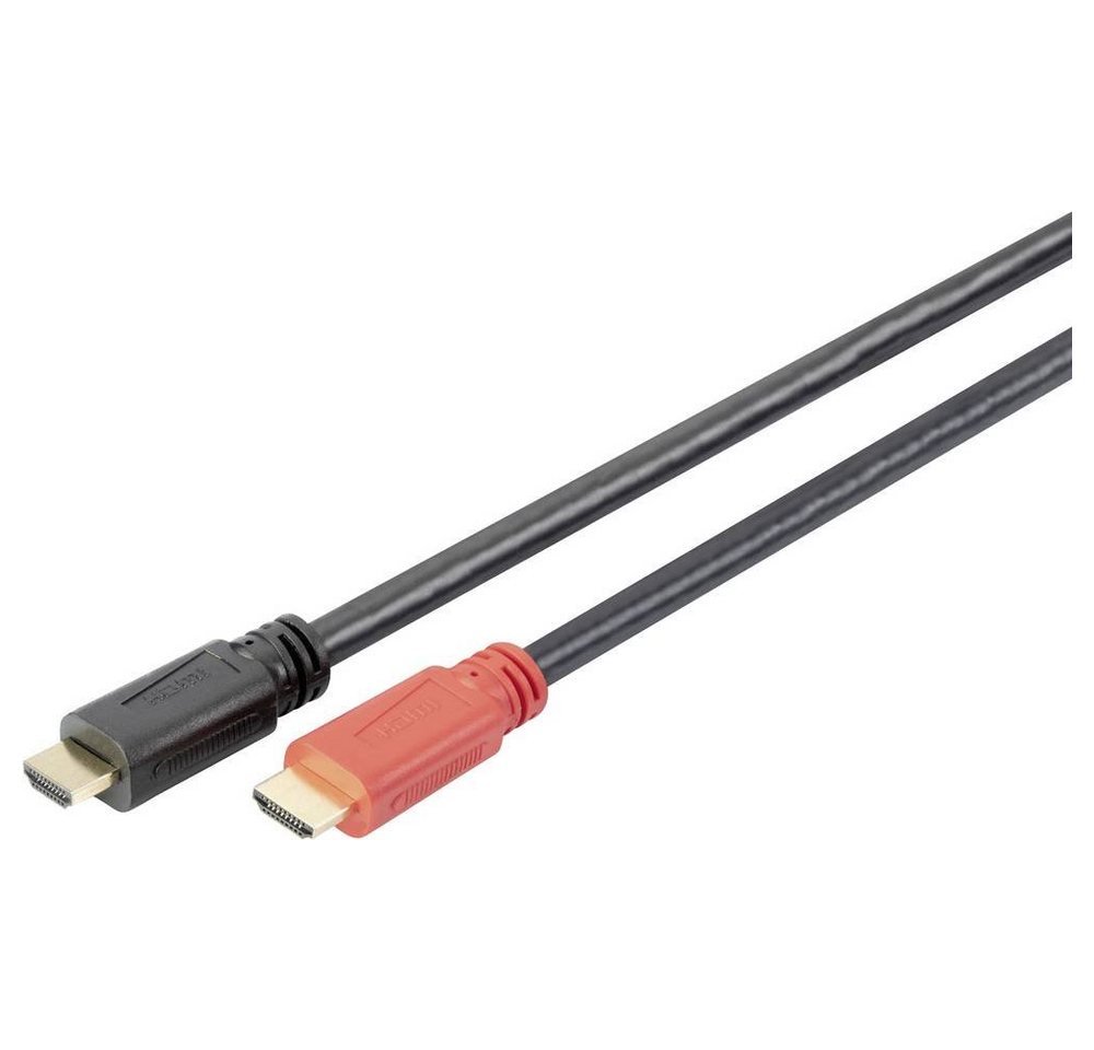 Digitus aktives HDMI-Anschlusskabel mit Verstärker HDMI-Kabel, vergoldete Steckkontakte Digitus aktives HDMI-Anschlusskabel mit Verstärker HDMI-Kabel, vergoldete Steckkontakte von Digitus