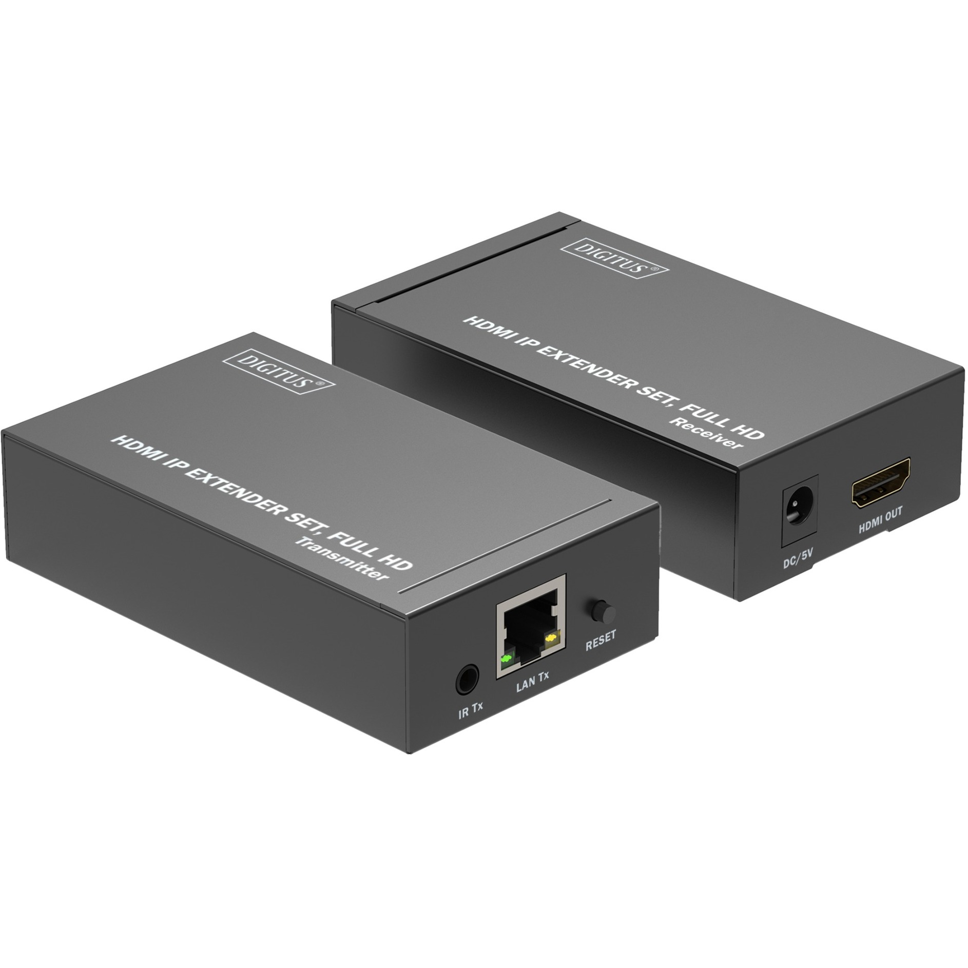 HDMI IP Extender Set, HDMI Verlängerung HDMI IP Extender Set, HDMI Verlängerung von Digitus