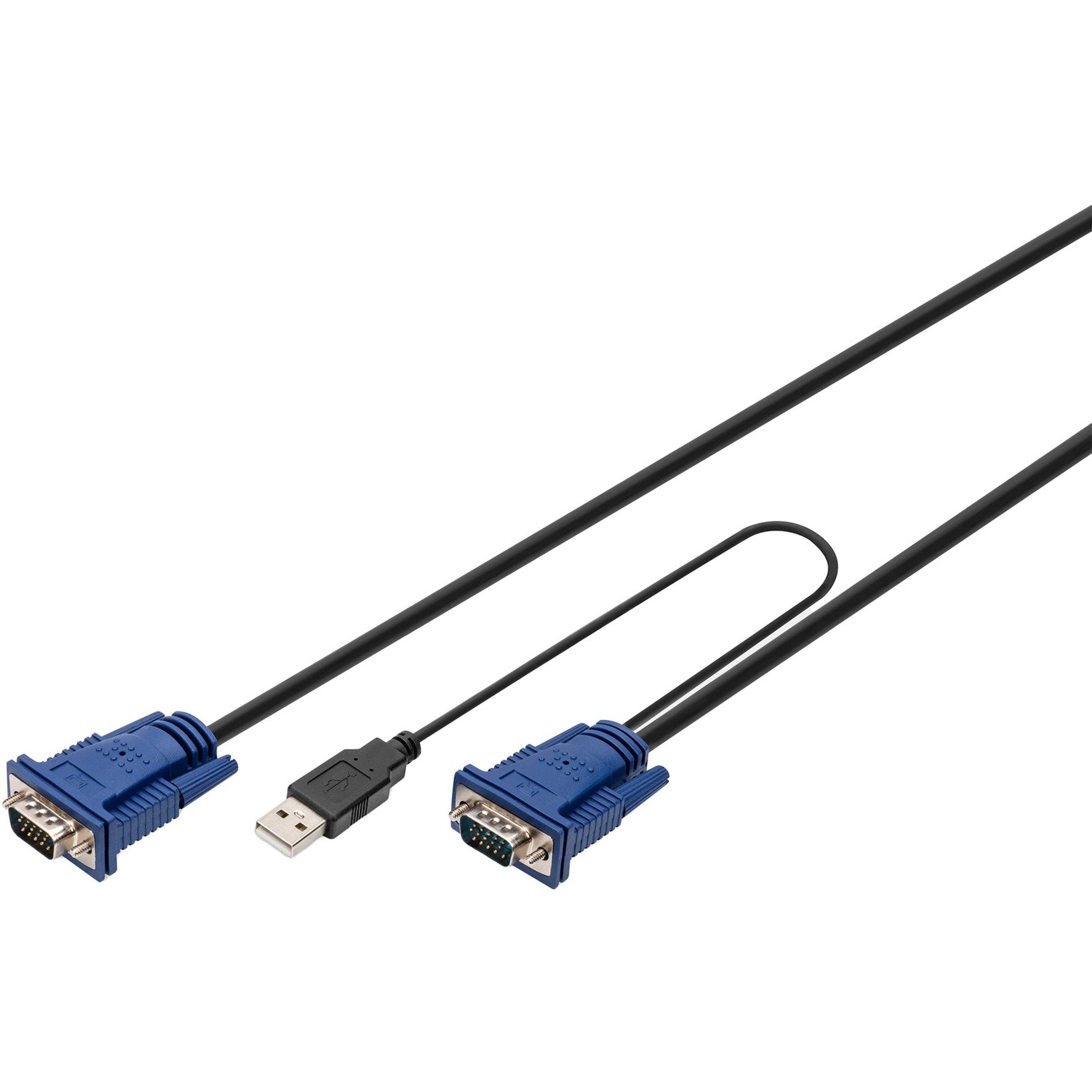 KVM Adapterkabel PS/2 für Digitus KVM Konsolen von Digitus