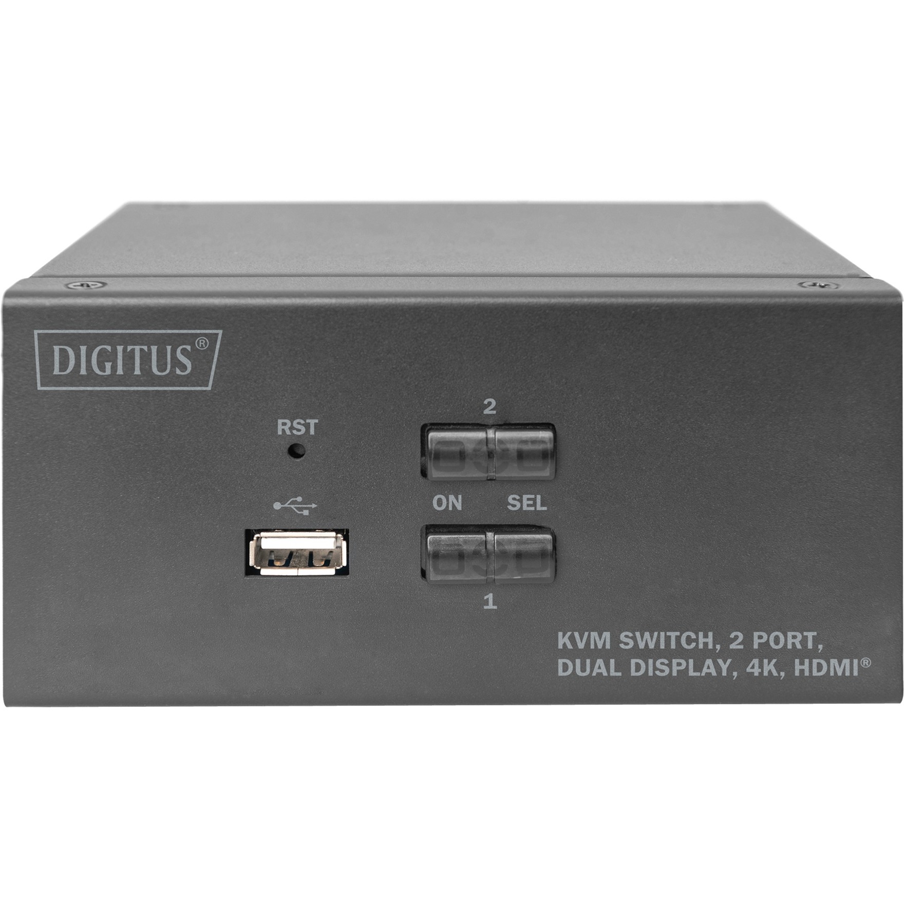 KVM-Switch Dual-Display 4K HDMI von Digitus