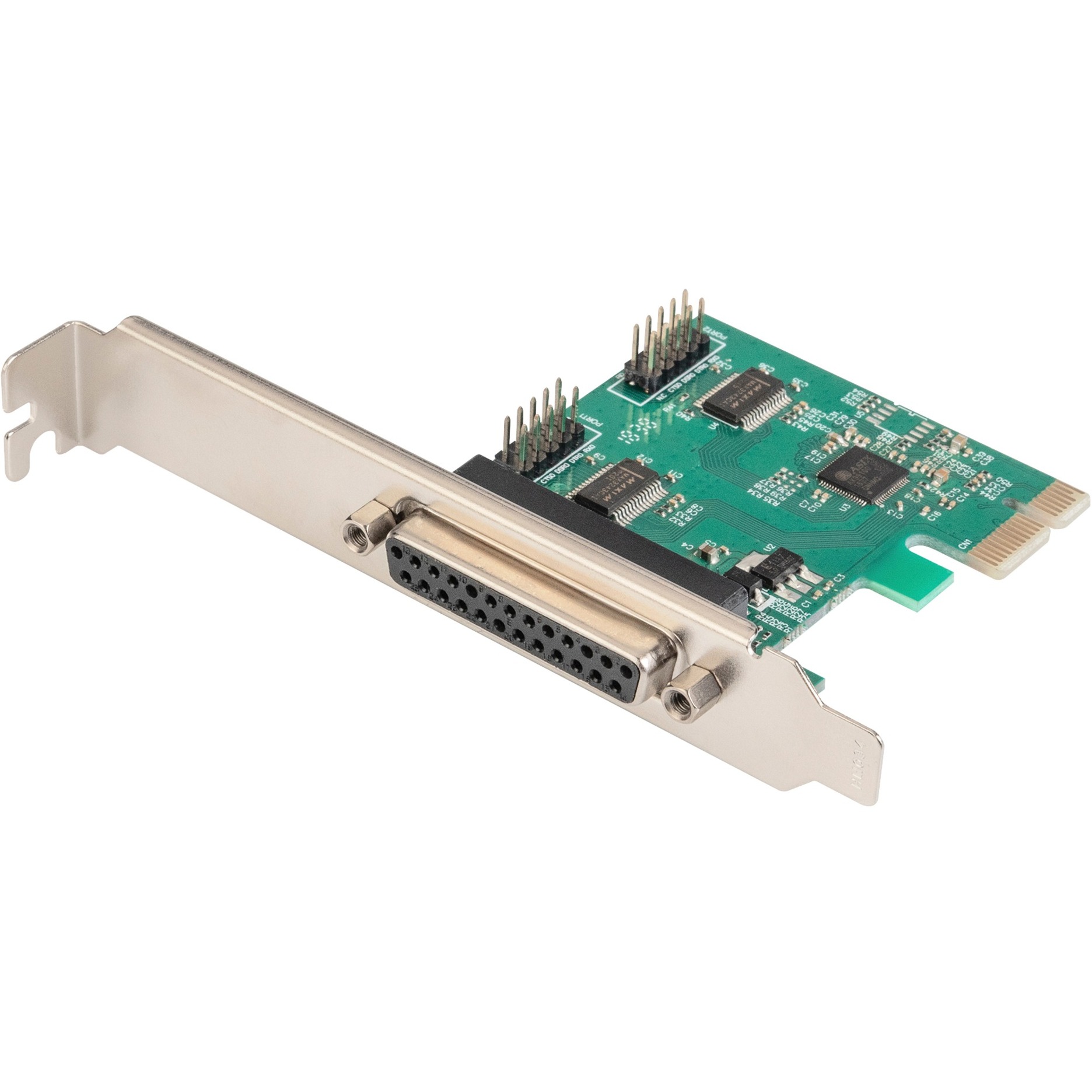 Multi I/O-Karte PCIe 2S+1P, Controller von Digitus