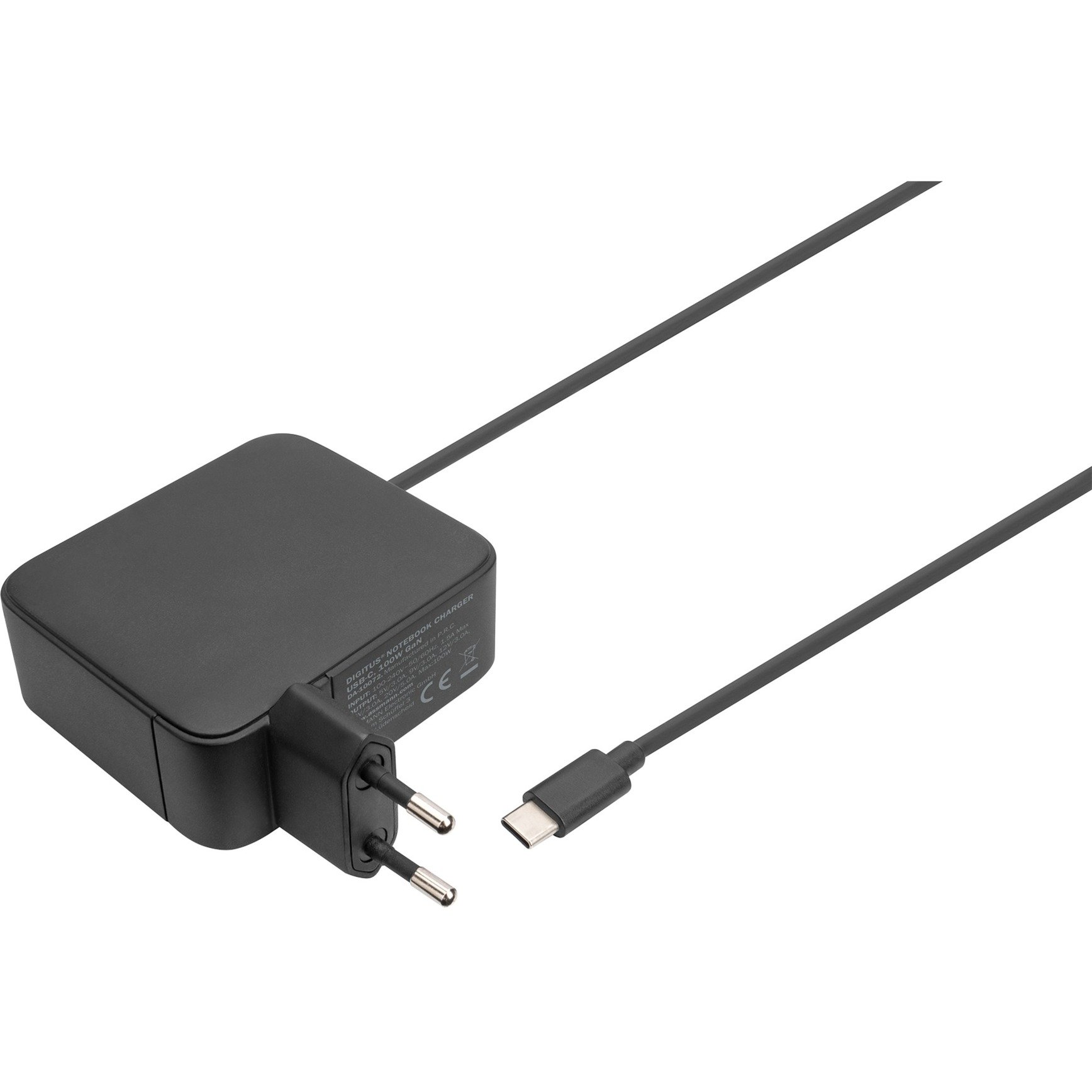 Notebook Ladegerät USB-C, 100 Watt, GaN Notebook Ladegerät USB-C, 100 Watt, GaN von Digitus