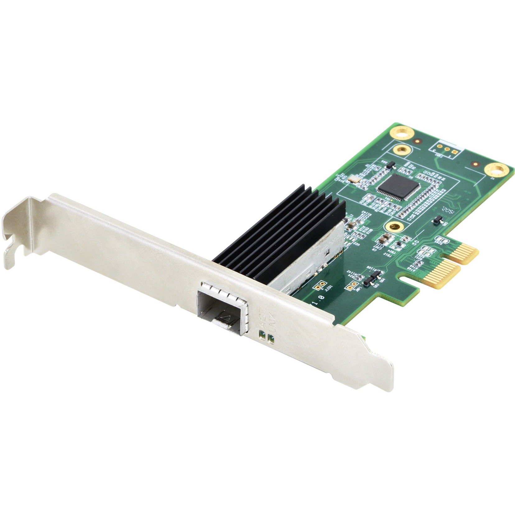 SFP Gigabit Ethernet PCI Expresscard 1000SX Multimode, LAN-Adapter von Digitus