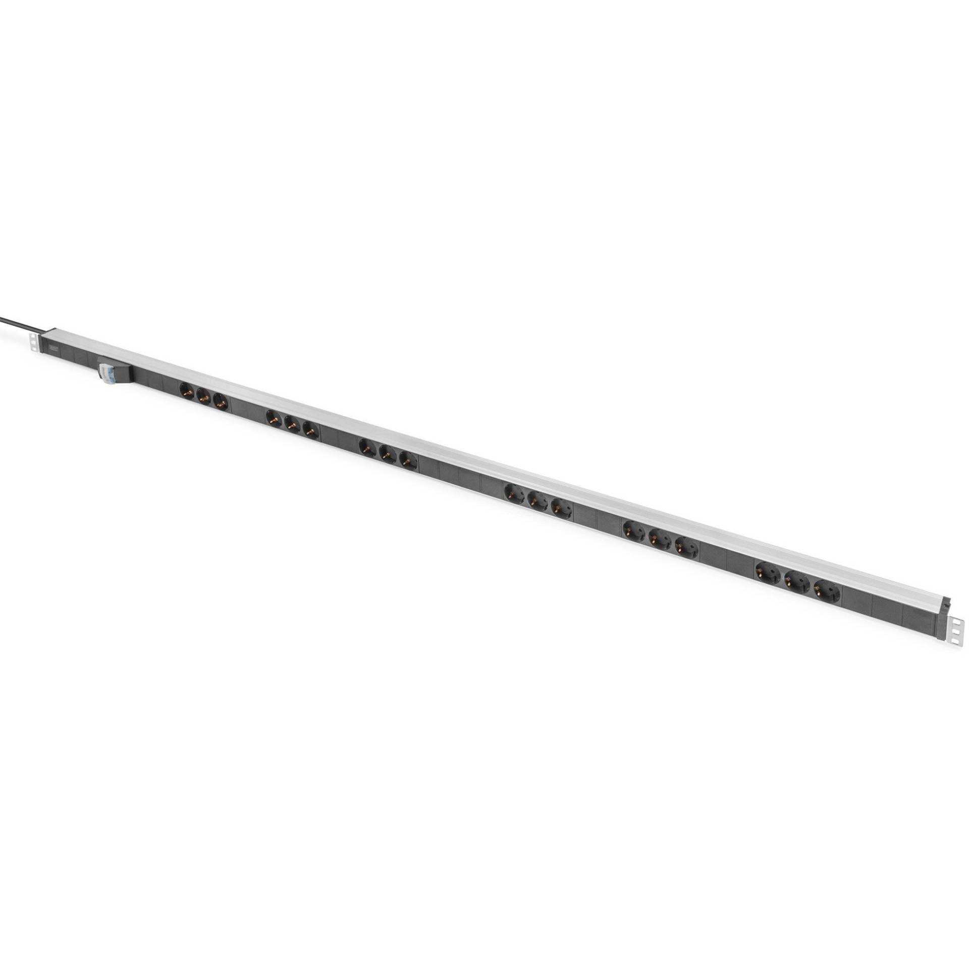 Steckdosenleiste mit Aluminiumprofil, 18-fach, 42HE Steckdosenleiste mit Aluminiumprofil, 18-fach, 42HE von Digitus