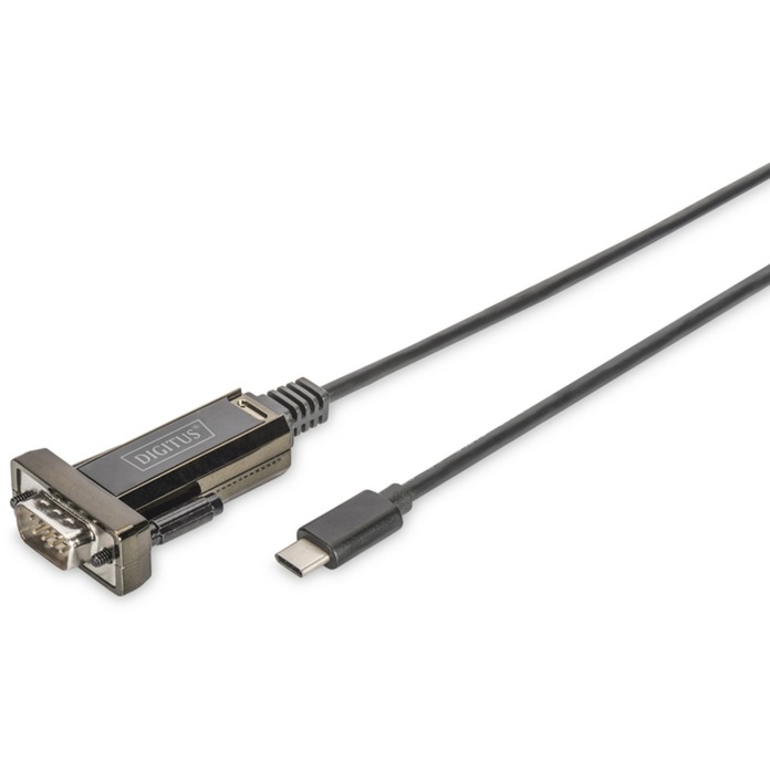 USB 2.0 Adapterkabel, USB-C Stecker > RS232 Stecker von Digitus