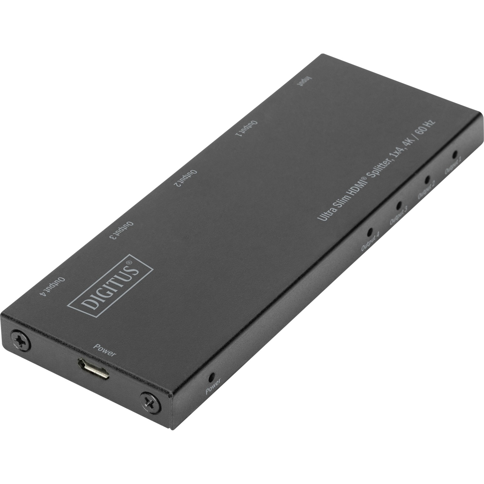 Ultra Slim HDMI Splitter, 1x4, 4K / 60 Hz Ultra Slim HDMI Splitter, 1x4, 4K / 60 Hz von Digitus