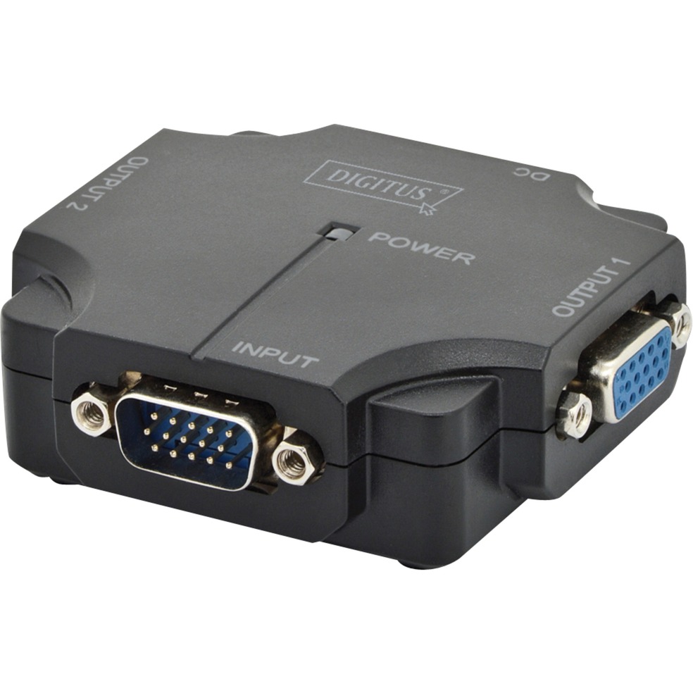 VGA Splitter 350MHz, 2-Port, Video-Splitter von Digitus