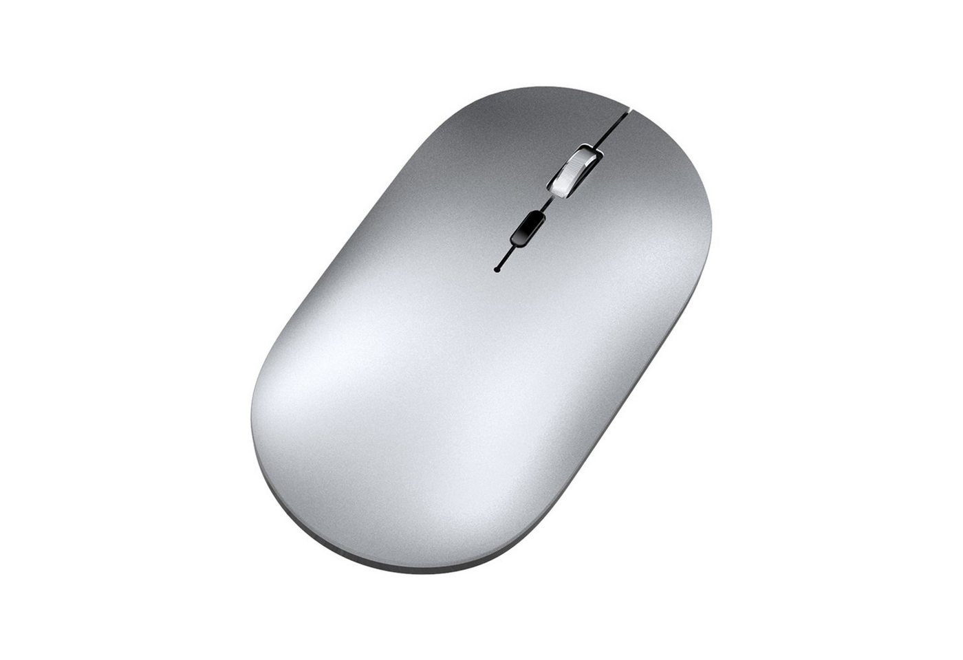 Diida 2.4G Kabellose Maus,Bluetooth-Maus,für MacBook/PC/Laptop Maus (3 DPI-Stufen einstellbar,Stumm) von Diida
