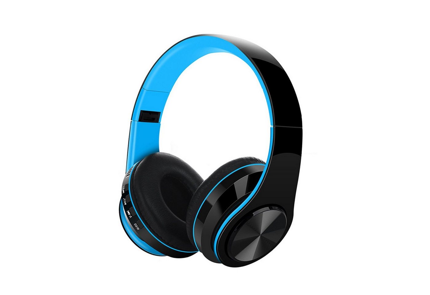 Diida Bluetooth-Headset, Headset für Musik, Gaming-Headset Over-Ear, Funk-Kopfhörer (Funk-Kopfhörer (Kabellose Kopfhörer 400mAh) von Diida