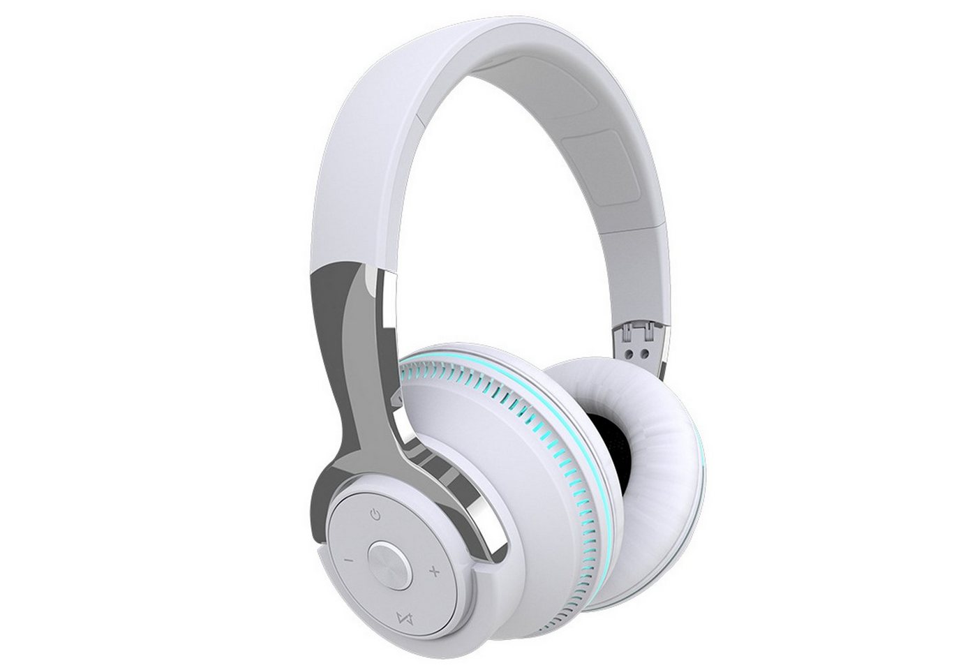 Diida Bluetooth-Headset,Headset für Musik, Gaming-Headset Over-Ear, Funk-Kopfhörer (Kabellose Kopfhörer 650mAh) von Diida