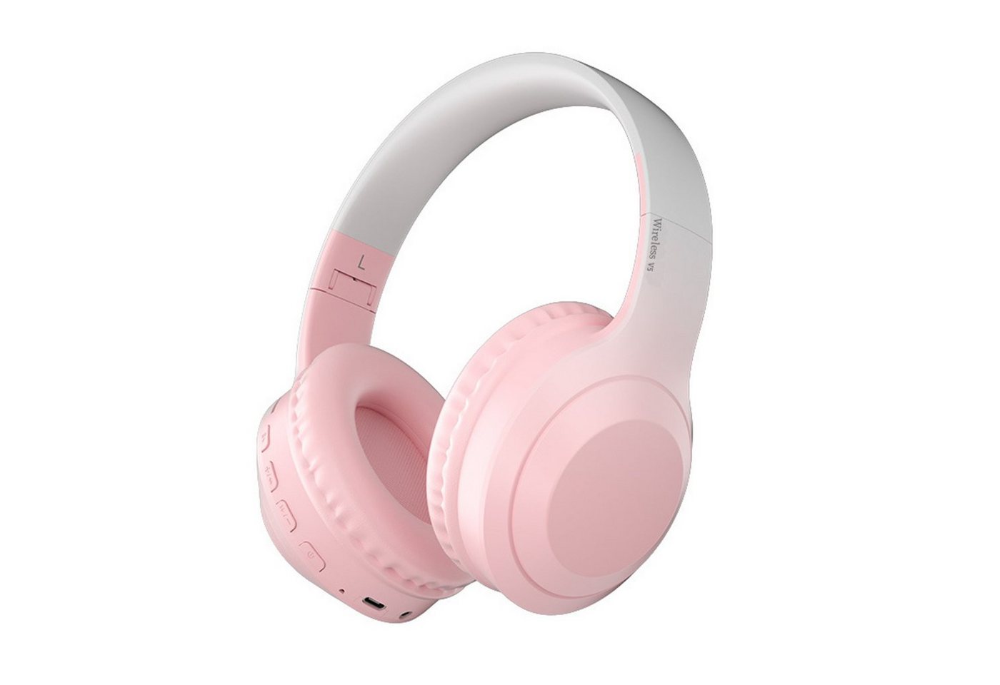 Diida Bluetooth-Kopfhörer,kabelgebunden/kabellos,Macaron-Gradient-Kopfhörer Over-Ear-Kopfhörer von Diida