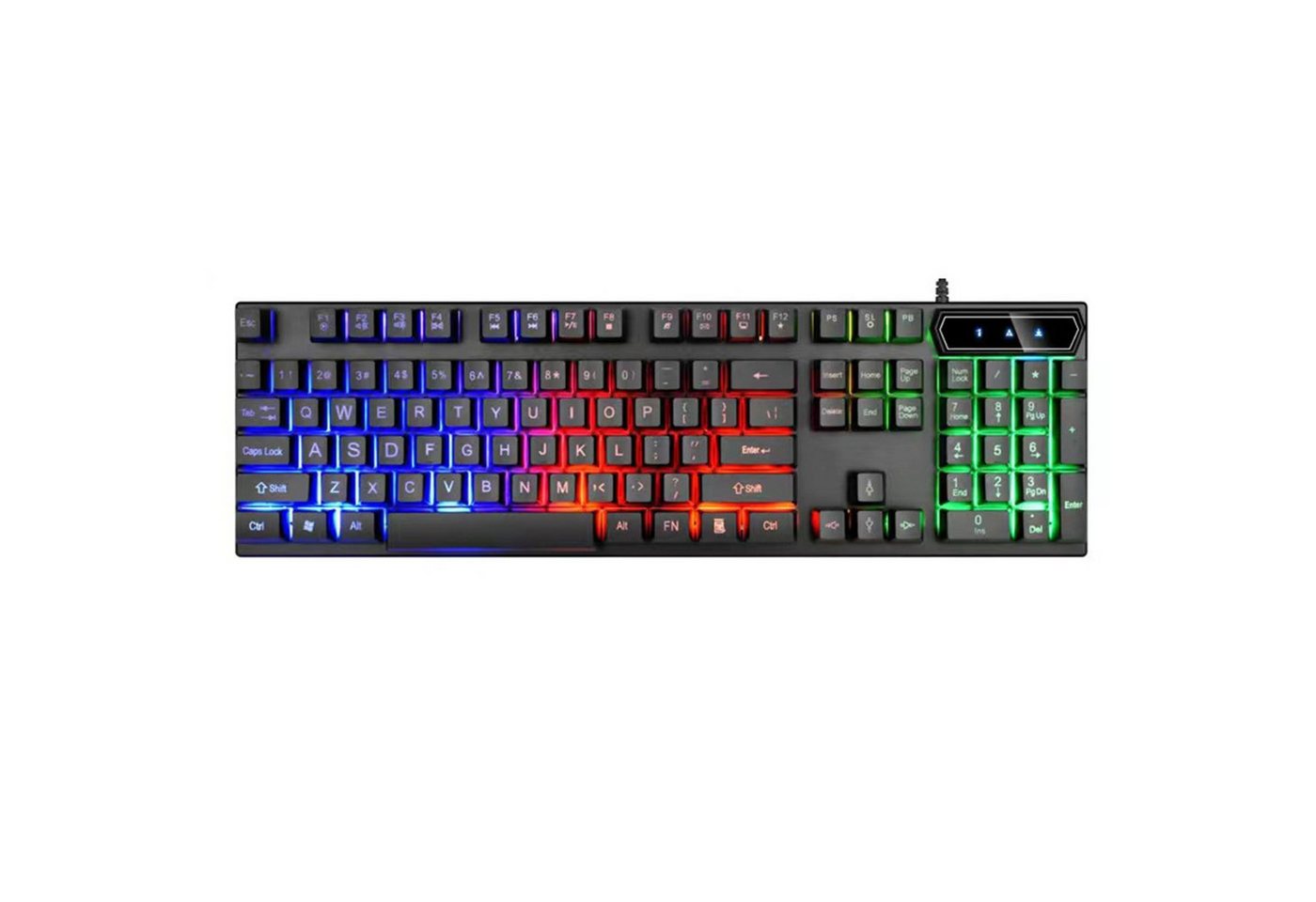 Diida Mechanische kabelgebundene Gaming-Tastatur mit Hintergrundbeleuchtung Gaming-Tastatur von Diida