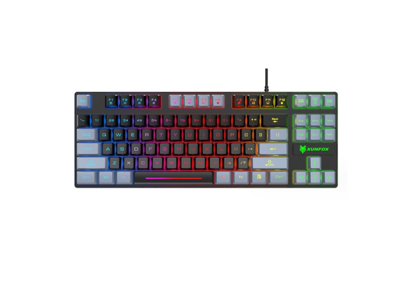 Diida Tastatur, mechanische Tastatur,Gaming-Tastatur,zweifarbige Tastatur Tastatur von Diida