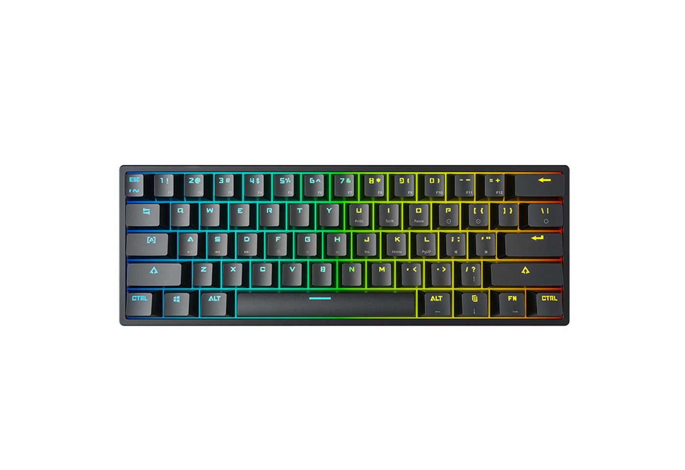 Diida Tastatur, mechanische Tastatur,Kabelgebundene Tastatur ergonomische Tastatur von Diida