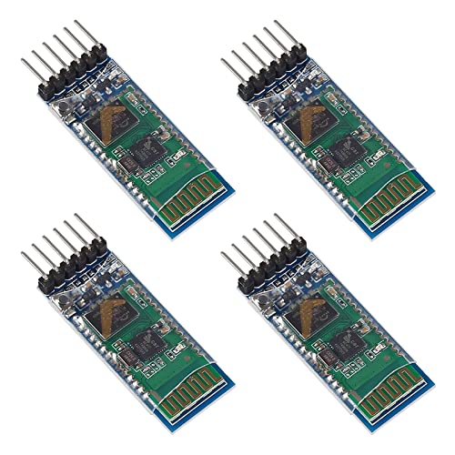 Diitao HC-05 Wireless Bluetooth RF Transceiver Master Slave Integriertes Bluetooth Modul 6 Pin Wireless Serial Port Communication WL BT Modul (HC-05) von Diitao