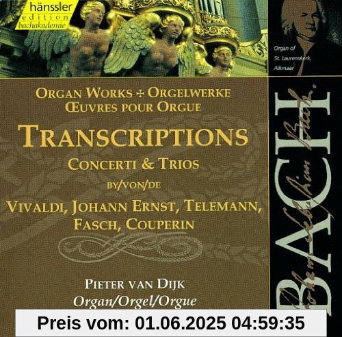 Edition Bachakademie Vol. 95 (Transkriptionen) von Dijk, Pieter van