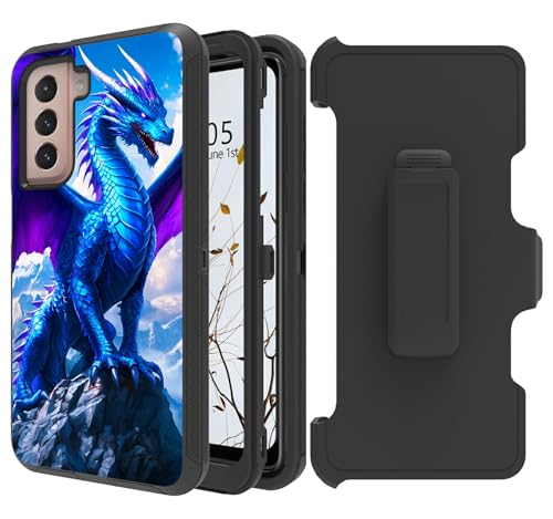 Dikoer Gürtelclip-Holster-Schutzhülle für Samsung Galaxy S24 Plus/Galaxy S25 Plus 6,7 Zoll mit 360 Grad drehbarem Ständer, Rundumschutz, stoßfest, Ständer, robuste Abdeckung für Damen und Herren Dikoer Gürtelclip-Holster-Schutzhülle für Samsung Galaxy S24 Plus/Galaxy S25 Plus 6,7 Zoll mit 360 Grad drehbarem Ständer, Rundumschutz, stoßfest, Ständer, robuste Abdeckung für Damen und Herren von Dikoer