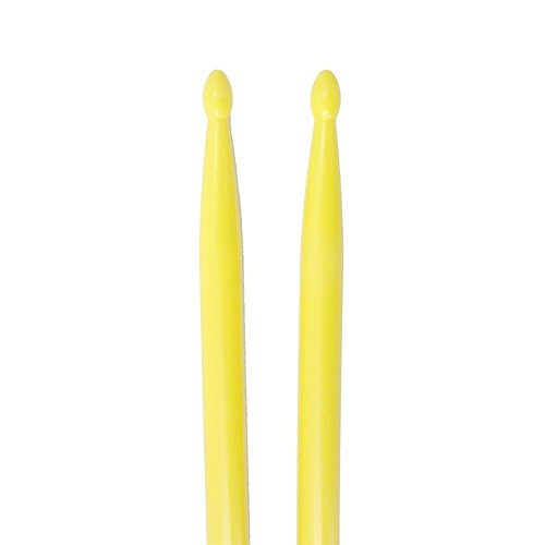 1 Paar Trommelstöcke, 5A Tropfenförmige Drumsticks aus Nylon Drum Set Sticks Zubehör für Musikinstrumente von Dilwe