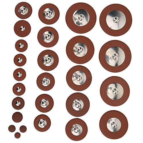 26 Stück Saxophon-Ersatzpolster für Altsaxophon von Dilwe