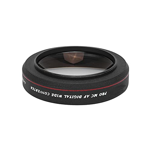 62mm Objektivfilter für Nikon DSLR, Ultra Slim Weitwinkel Objektivfilter 0,45x für Nikon DSLR Kameras und Camcorder von Dilwe