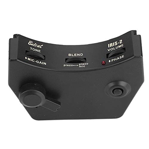 Akustikgitarre Vorverstärker Soundhole Vorverstärker Vorverstärker für Westerngitarre mit Piezo-Brückwandler Mikrofonkabel Resonanzbox Akustikgitarre Vorverstärker Soundhole Vorverstärker Vorverstärker für Westerngitarre mit Piezo-Brückwandler Mikrofonkabel Resonanzbox von Dilwe