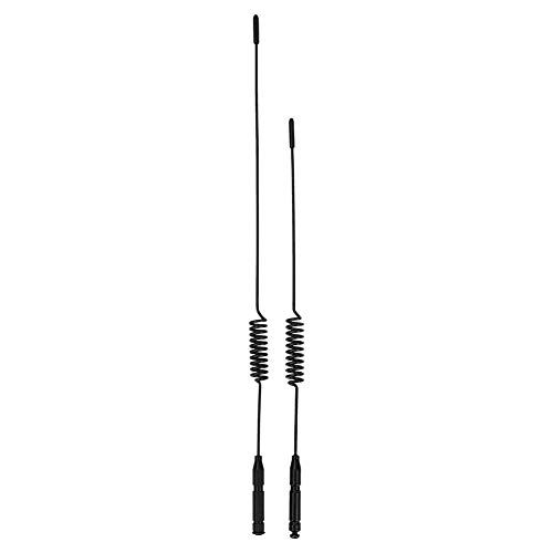 Antenne Dekoration Flagge, RC Klettern Auto Antenne L29cm Simulation Signalleitung Mit Flagge Für SCX10 9004 Modell Auto(Signal lang + kurz) von Dilwe