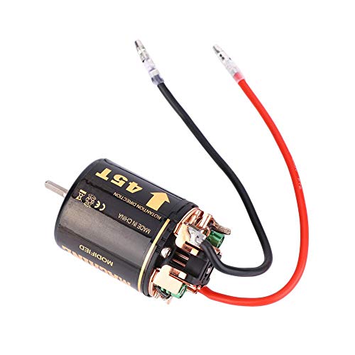 Bürstenloser 540er Motor, 35T 45T 55T Universalmotor RC-Auto Modellzubehör Geeignet für Mountainbikes, große Lastwagen, Driftautos(45T) von Dilwe