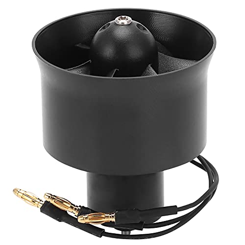 Dilwe Kanallüfter mit Motor, QX-Motor 30mm EDF 6-Blatt-Kanallüfter mit QF1611-6000KV 2-4S Brushless Motor für RC-Flugzeug Dilwe Kanallüfter mit Motor, QX-Motor 30mm EDF 6-Blatt-Kanallüfter mit QF1611-6000KV 2-4S Brushless Motor für RC-Flugzeug von Dilwe