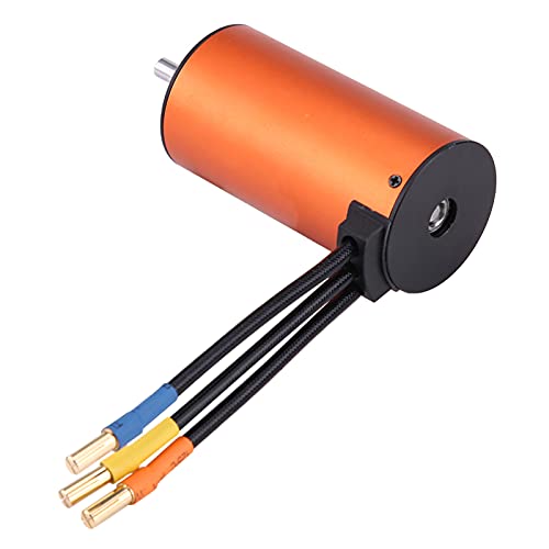 Dilwe RC Auto Sensorless Motor, 3670 1900KV 4 Pole 5mm Shaftlessless Motor für 1/8 Fernbedienung Auto-Zubehör Teile Dilwe RC Auto Sensorless Motor, 3670 1900KV 4 Pole 5mm Shaftlessless Motor für 1/8 Fernbedienung Auto-Zubehör Teile von Dilwe