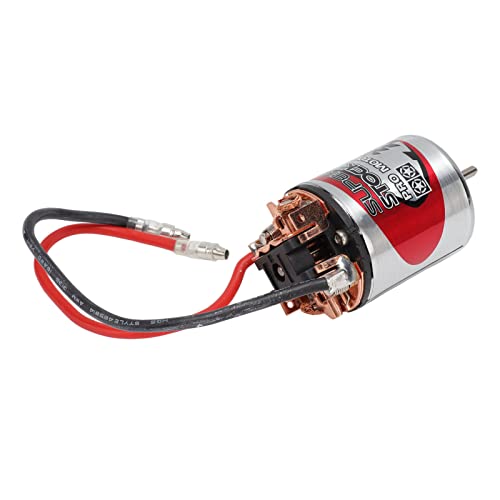Dilwe RC B¨¹rstenmotor, RC B¨¹rstenmotor 540 Wasserdichter Hochtorsions-B¨¹rstenmotor mit Externer Austauschbarer Kohleb¨¹rste Car Model Parts f¨¹r RC-Kletterauto (22T) von Dilwe