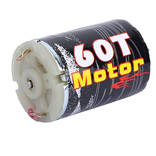 Dilwe RC Gebürsteter Motor, 540 Brushed Motor Spare Part Zubehör für 1/10 RC Auto Boot Modell(60T) von Dilwe