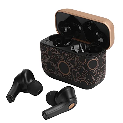 Dilwe TS-100 True Wireless Ohrhörer, Touch Control Bluetooth 5.0 Kopfhörer mit Kabellosem Ladekoffer, Rauschunterdrückungs Headset, In Ear Kopfhörer von Dilwe