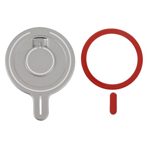 Dilwe Telefonstabilisator Magnetadapterhalterung, Metallmagnetplattenadapterbasis mit Ringzubehör für Flow Pro 2 Smartphone Gimbal Stabilisator Dilwe Telefonstabilisator Magnetadapterhalterung, Metallmagnetplattenadapterbasis mit Ringzubehör für Flow Pro 2 Smartphone Gimbal Stabilisator von Dilwe