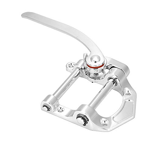 Gitarre Vibrato, Vibrato Saitenhalter Tremolo für SG LP Jazz Gitarren Musikinstrument(Silber) von Dilwe