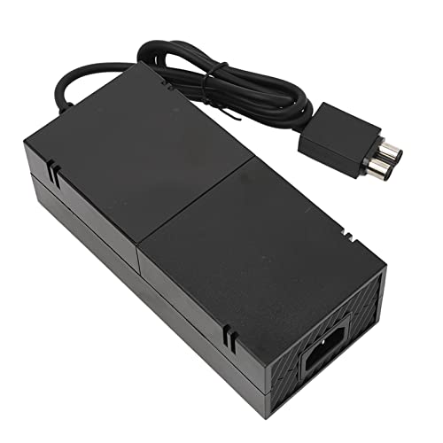 Netzteiladapter für One Konsole mit LED-Anzeige und Überhitzungsschutz (EU-Stecker) von Dilwe
