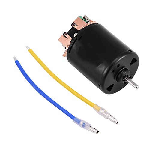 RC Auto Gebürstet Motor, 4 Pole Legierung 540 Sensorless Gebürstet Motor 17 T / 27 T / 45 T / 80 T / 21 T für 1/10 RC Auto Lkw(80T) von Dilwe