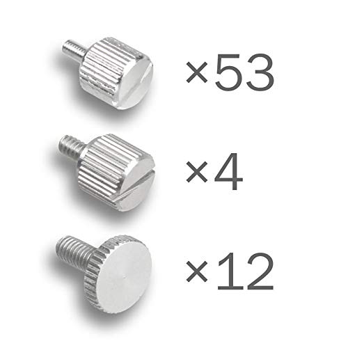 DimasTech bt189 Benchtable EasyXL Thumbscrews Kit Silber von DimasTech