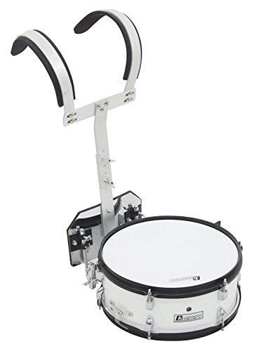 DIMAVERY MS-200 Marsch-Snare, weiß | PRO Marschtrommel von Dimavery