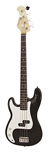 DIMAVERY PB-320 E-Bass LH, schwarz | E-Bass für Linkshänder von Dimavery