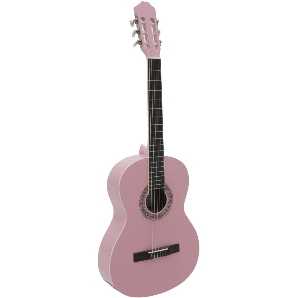 Dimavery AC-303 Klassik-Gitarre, pink von Dimavery