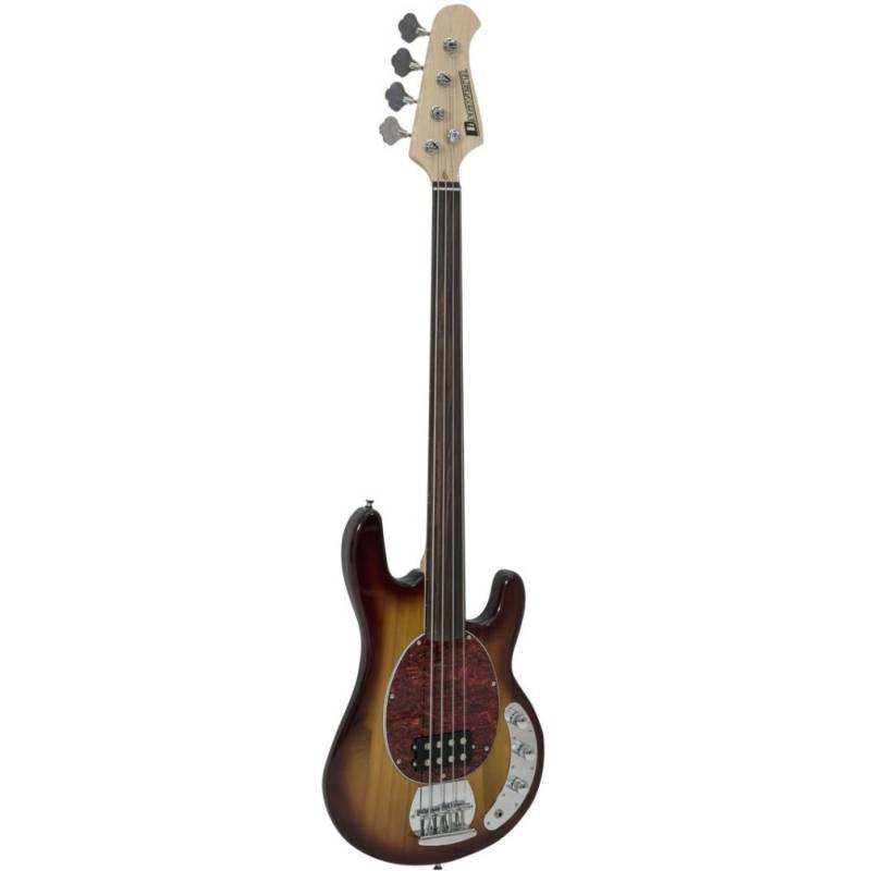 Dimavery MM-501 E-Bass, Fretless, tobacco von Dimavery