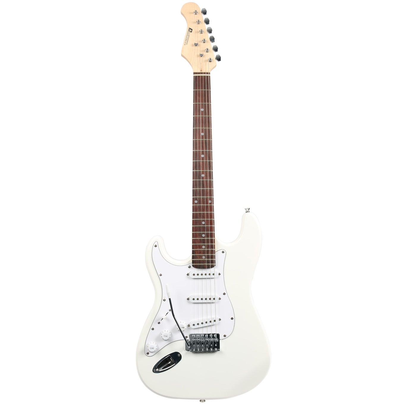 Dimavery ST-203 LH WH ST-203 Linkshänder-E-Gitarre, weiß Dimavery ST-203 LH WH ST-203 Linkshänder-E-Gitarre, weiß von Dimavery