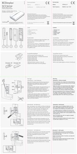 Dimplex SCS Sense Funk-Fensterkontakt von Dimplex