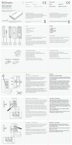 Dimplex SCS Sense Funk-Fensterkontakt von Dimplex