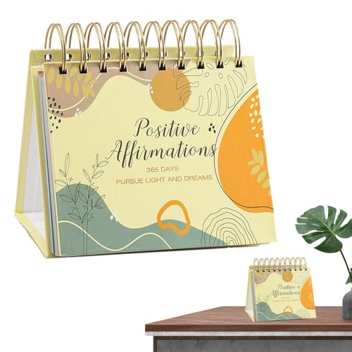 Daglig Inspirerande Kalender – 2025 Skrivbordsbekräftelsedisplay, Positiv Citat-vändbar Kalender | Upplyftande Meddelandeställningsdekor, Motiverande Bordsskiva Med Vändbar Present, Mental Välbefinnan Daglig Inspirerande Kalender – 2025 Skrivbordsbekräftelsedisplay, Positiv Citat-vändbar Kalender | Upplyftande Meddelandeställningsdekor, Motiverande Bordsskiva Med Vändbar Present, Mental Välbefinnan von Dinchaakuarry