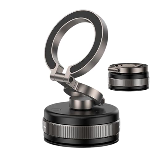 Dinchaakuarry Magnetischer Automobilhalter, magnetischer Telefonhalter für Auto | 360 Grad Rotatable Smartphone Cradle - Starker Telefonhalter faltbar für das Dashboard -GPS -Halter von Dinchaakuarry