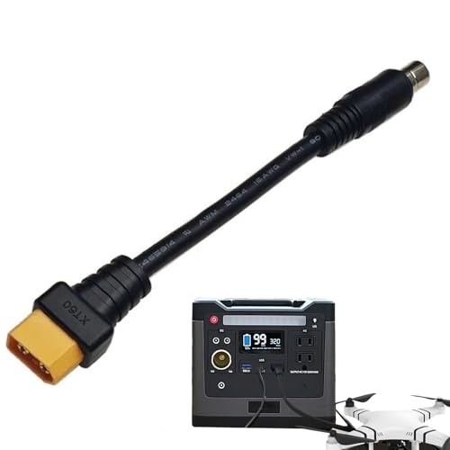 Dinchaakuarry XT60 bis DC8020 Adapterkabel - Solargenerator Ladeverbindungskräfte Adapter - Ladungskabel, hocheffiziente XT60 bis DC8020 -Anschlüsse für Drohnen, Modellflugzeuge Dinchaakuarry XT60 bis DC8020 Adapterkabel - Solargenerator Ladeverbindungskräfte Adapter - Ladungskabel, hocheffiziente XT60 bis DC8020 -Anschlüsse für Drohnen, Modellflugzeuge von Dinchaakuarry
