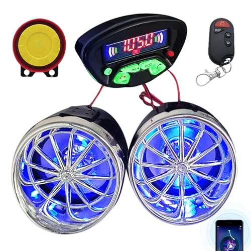Motorrad-Stereo-System, kabellos, Lautsprecher, Motorrad-Radio, MP3-Player, wasserdicht, Fernbedienung, Motorrad-Lautsprecher Motorrad-Stereo-System, kabellos, Lautsprecher, Motorrad-Radio, MP3-Player, wasserdicht, Fernbedienung, Motorrad-Lautsprecher von Dinchaakuarry